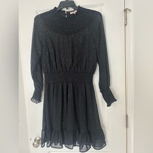 NWT BCBGeneration Sparkly Black Dress